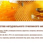 Composition of natural honey