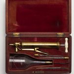 Blood transfusion device used by James Blundell.