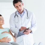 Doctor and pregnant woman